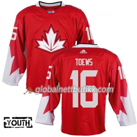 Canada Hockeydrakt Jonathan Toews 16 World Cup i ishockey 2016 Rød - Barn